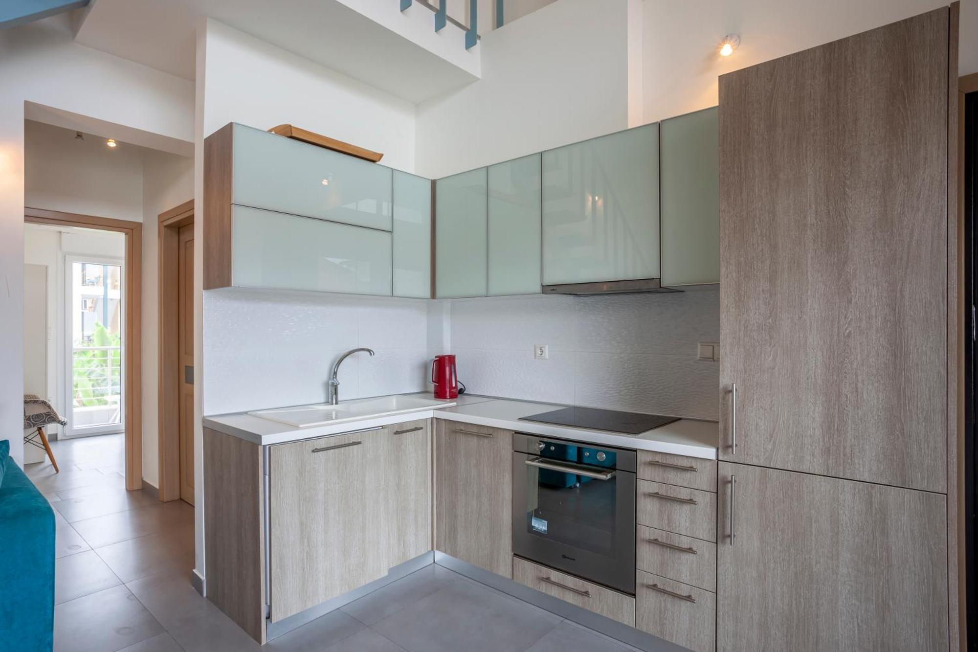 Aleksia Seaside Deluxe Apartment 佩科霍里 外观 照片