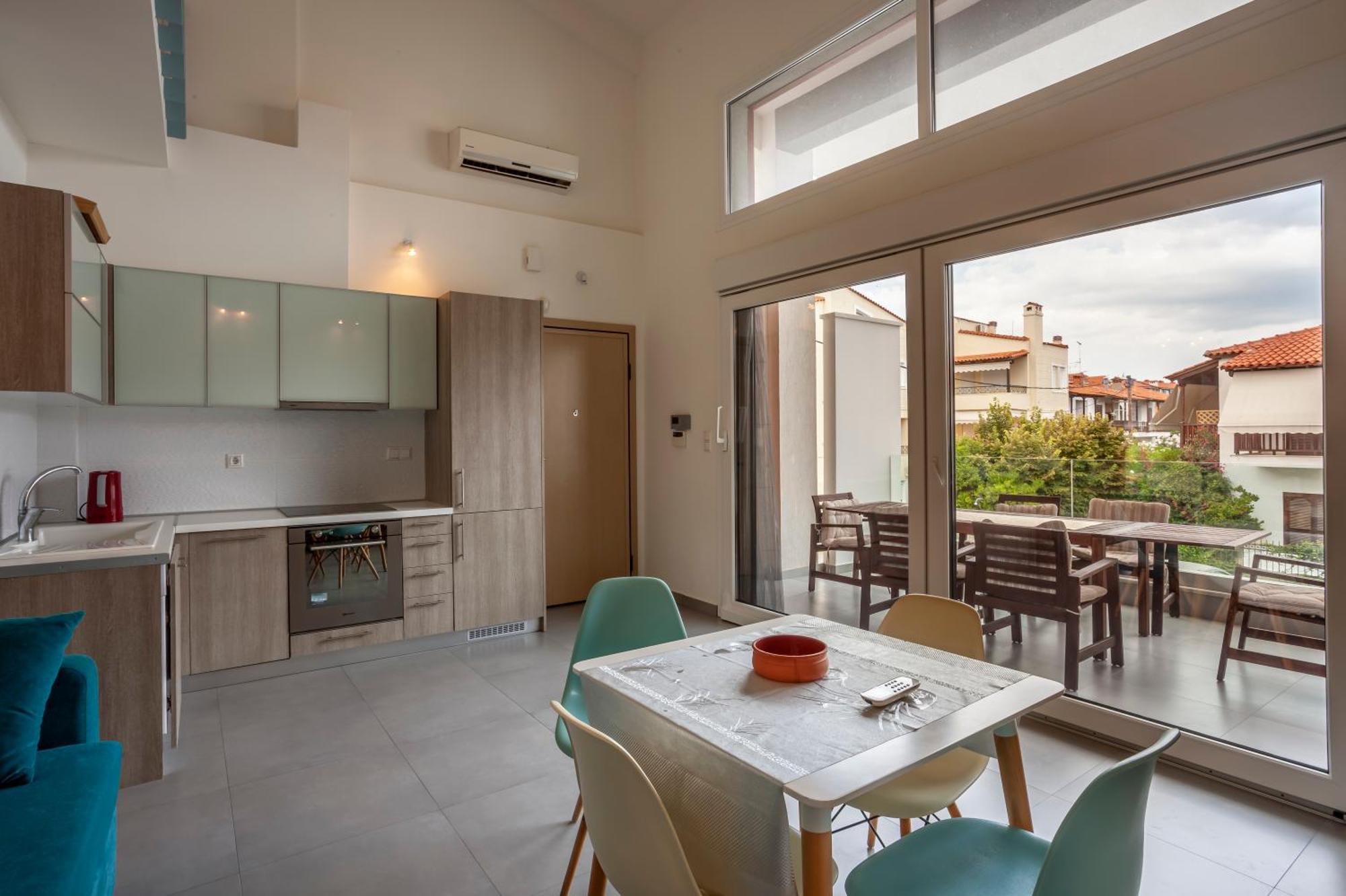 Aleksia Seaside Deluxe Apartment 佩科霍里 外观 照片