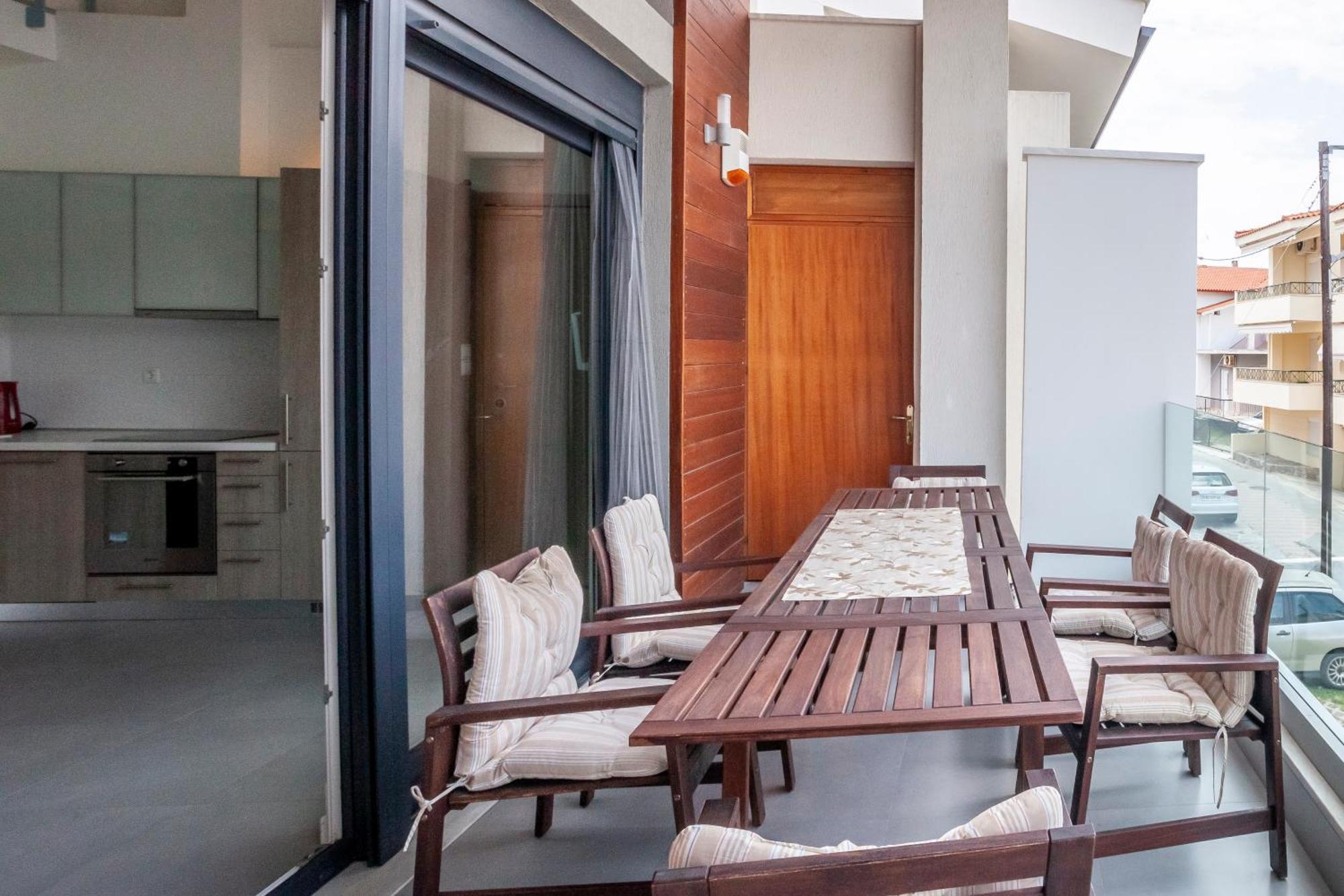 Aleksia Seaside Deluxe Apartment 佩科霍里 外观 照片